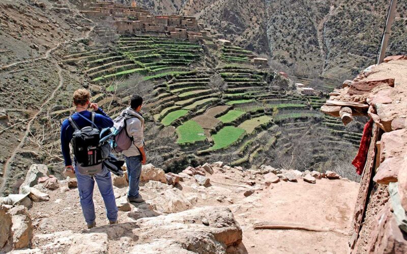 High Atlas Mountains in Morocco